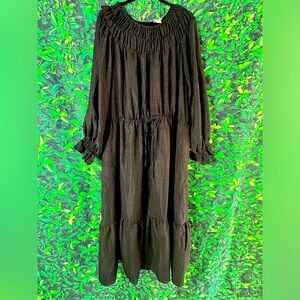 A New Day high-collar long sleeved maxi dress - Size 2X